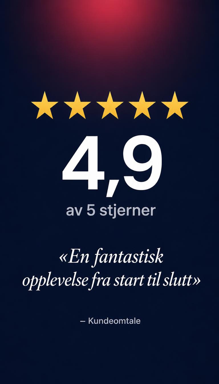 Review shared as a story on mobile